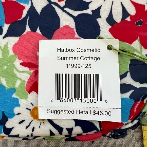 Vera Bradley Hatbox Cosmetic Bag - Picture 4 of 9